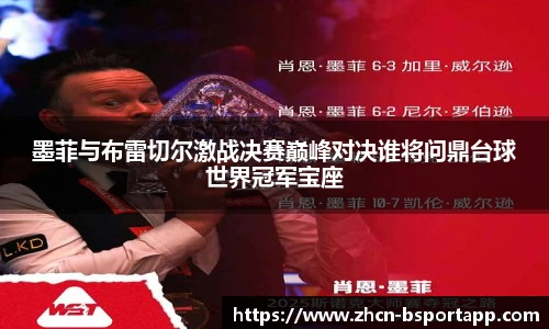 墨菲与布雷切尔激战决赛巅峰对决谁将问鼎台球世界冠军宝座